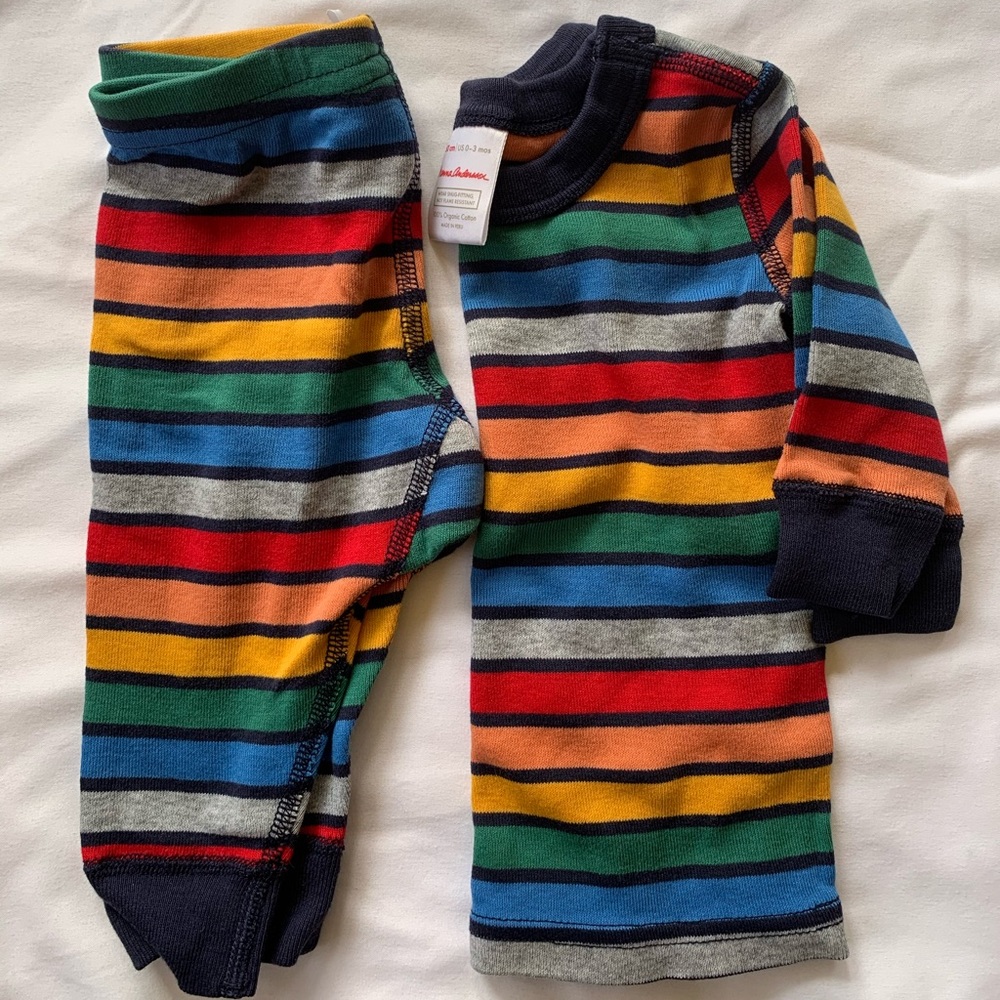 Hanna Andersson Rainbow Pajamas